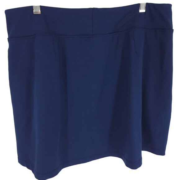 Title Nine Dream Skort 16" Blue Golf Core Tennis Prep Comfy XL - Picture 4 of 13